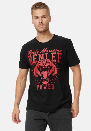 BENLEE Rocky Marciano T-Shirt Tiger Power - Schwarz/Rot