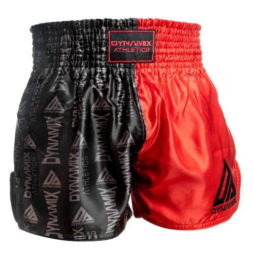 Dynamix Athletics Muay Thai Shorts Binary - Red/Black
