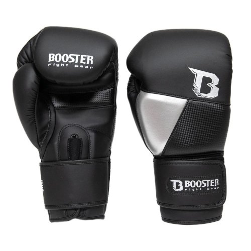 Booster Fightgear Boxhandschuhe XXX Schwarz/Silber