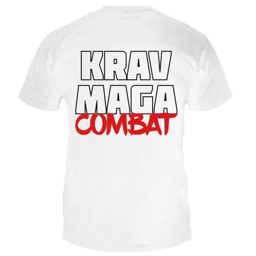 Dynamix Athletics T-Shirt Krav Maga Combat V2 - Weiß