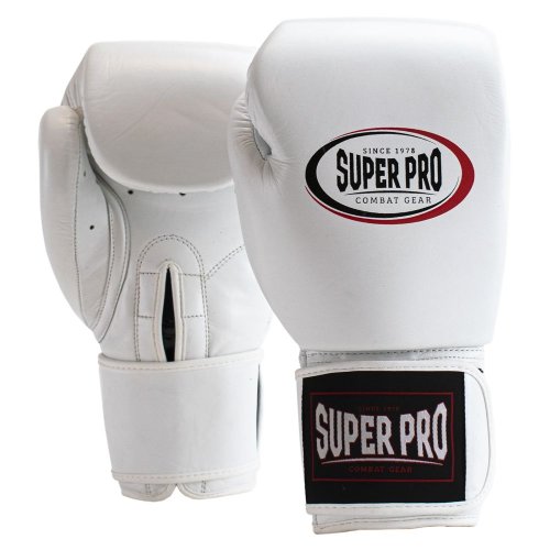 Super Pro Boxhandschuhe Thai-Pro Weiß