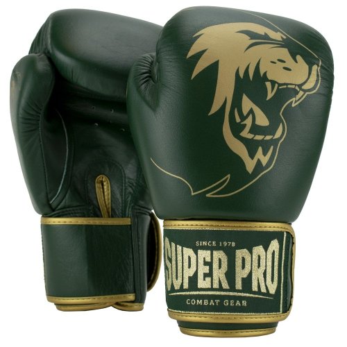 Super Pro Boxhandschuhe Warrior SE Grün/Gold