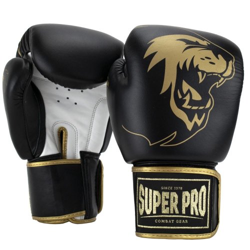 Super Pro Boxhandschuhe Warrior SE Schwarz/Gold