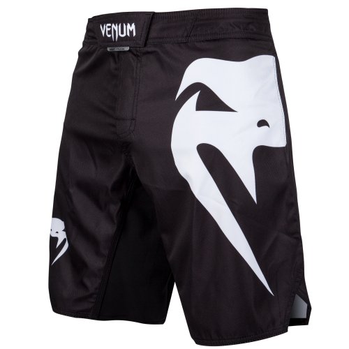Venum MMA Fight Shorts Light 3.0 - Schwarz/Weiß