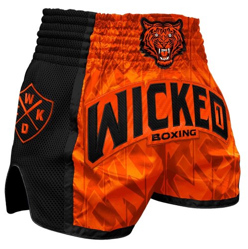 Wicked One Muay Thai Shorts Block - Orange