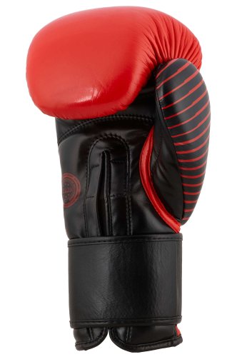 Preview: Adidas Kickboxing Wettkampf Boxhandschuhe 10oz Rot/Schwarz