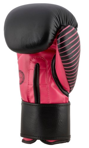 Preview: Adidas Kickboxing Wettkampf Boxhandschuhe 10oz Schwarz/Pink