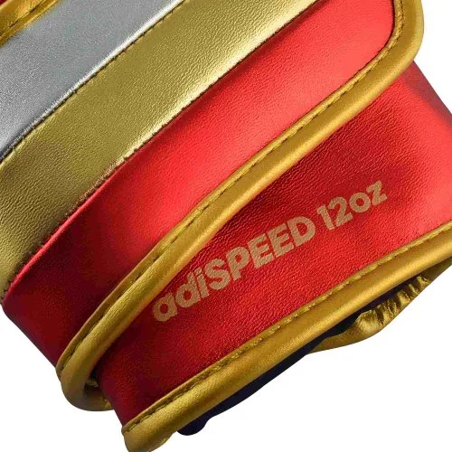 Adidas Boxhandschuhe Adispeed Strap-up Rot Metallic