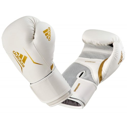 Adidas Boxhandschuhe SPEED 100 Weiß/Gold Online kaufen ✓ | EMPAROR
