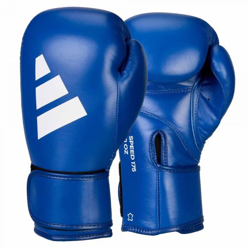 Preview: Adidas Boxhandschuhe SPEED 175 Leder - Blau