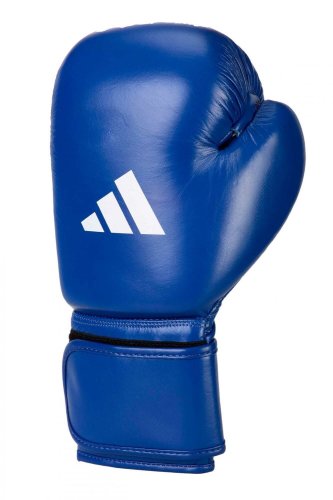 Preview: Adidas Boxhandschuhe WAKO Blau Leder 10oz