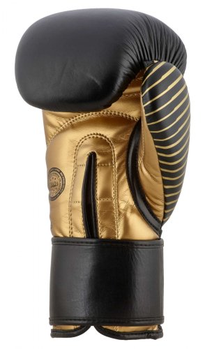 Preview: Adidas Kickboxing Wettkampf Boxhandschuhe Schwarz/Gold