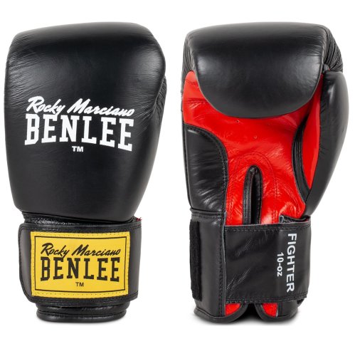 Preview: BENLEE Rocky Marciano Boxhandschuhe Fighter Schwarz