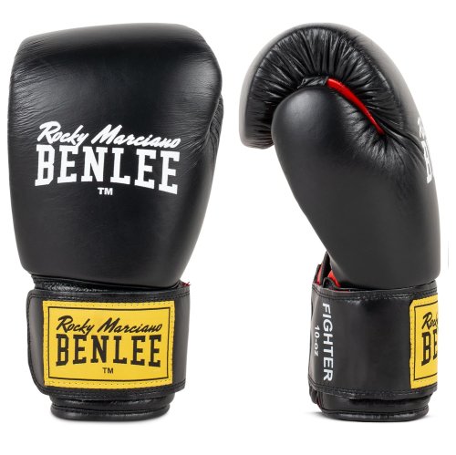Preview: BENLEE Rocky Marciano Boxhandschuhe Fighter Schwarz