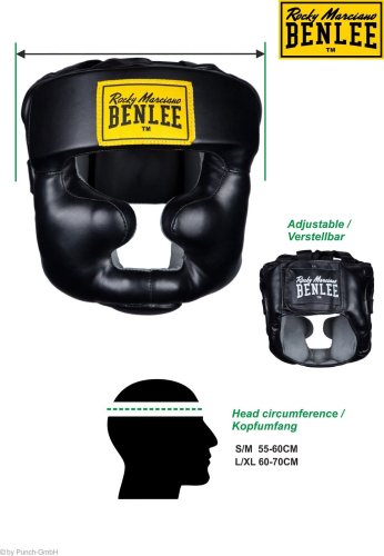Preview: BENLEE Rocky Marciano Kopfschutz Full Protection