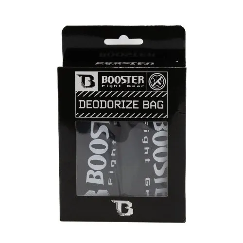 Booster odor remover for boxing gloves