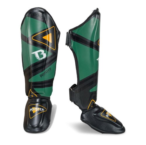 Preview: Booster Fightgear Schienbeinschoner BSG V10 Schwarz/Grün