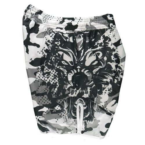 Preview: Dynamix Athletics Hybrid MMA Fight Shorts Predatex - Snow Camo
