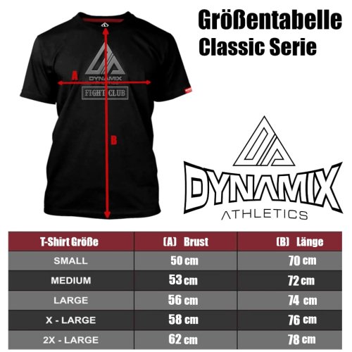Preview: Dynamix Athletics T-Shirt Muay Thai Fight - Schwarz/Camo Rot