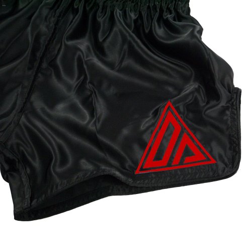 Preview: Dynamix Athletics Muay Thai Shorts Origin Schwarz/Rot