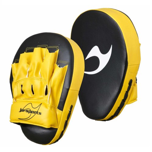 Preview: Ju-Sports Focus Pads curved Black/Yellow