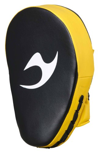 Preview: Ju-Sports Focus Pads curved Black/Yellow