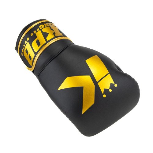Preview: King PB Boxhandschuhe BGK3 Schwarz/Gold