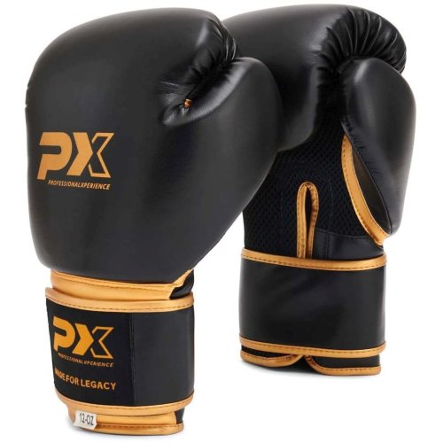 Preview: PX Boxing Gloves Legacy Black/Gold