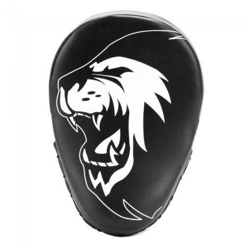 Preview: Super Pro Handpratzen Curved PU Schwarz/Weiß