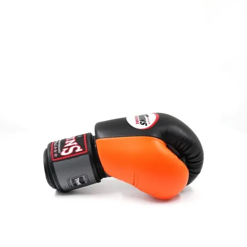 Twins Boxhandschuhe BGVL 3 Air Schwarz/Orange