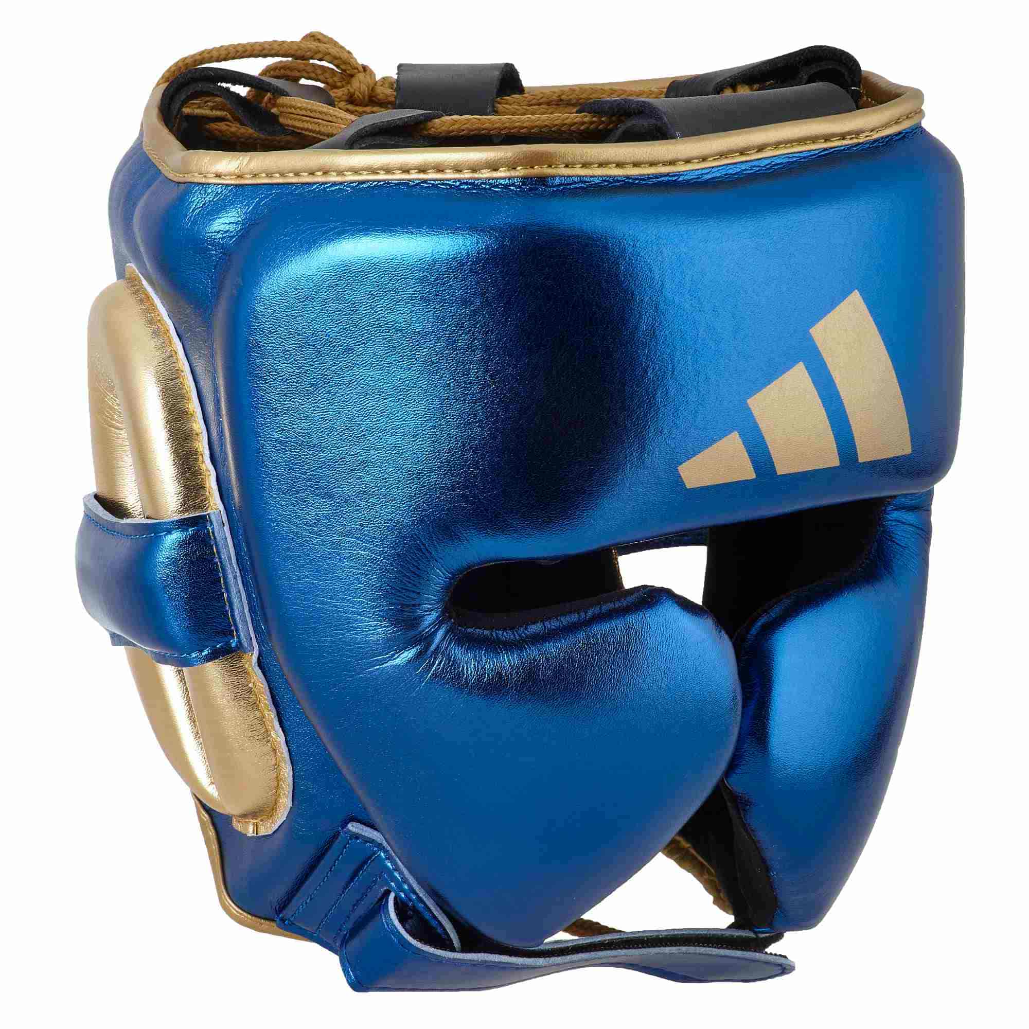 Buy Adidas Head Guard adiStar Pro Blue/Gold online ✓ - emparor Fight Shop
