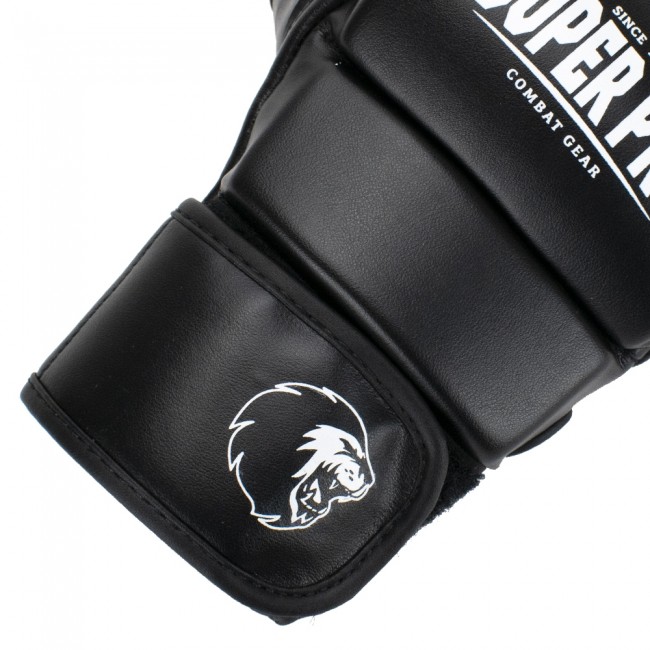Super Pro Combat Gear Brawler MMA Handschuhe Schwarz/Weiß 