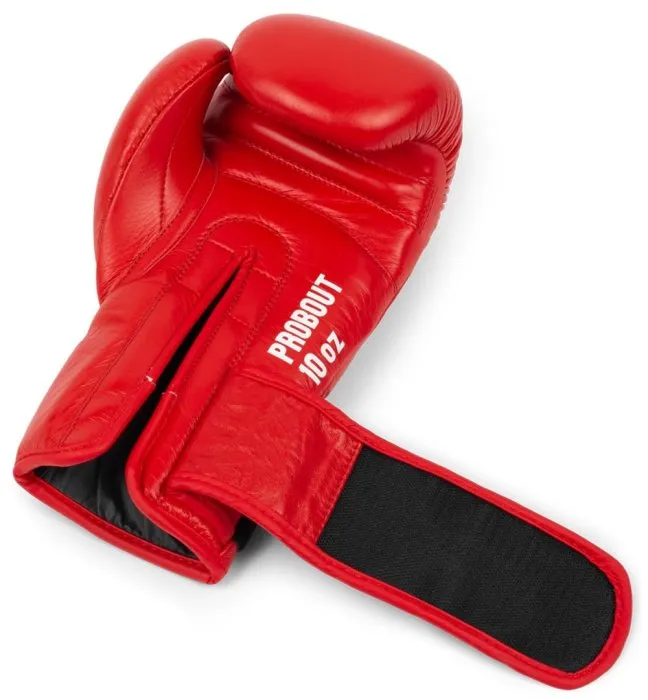LONSDALE Wettkampf Boxhandschuhe PROBOUT - Rot