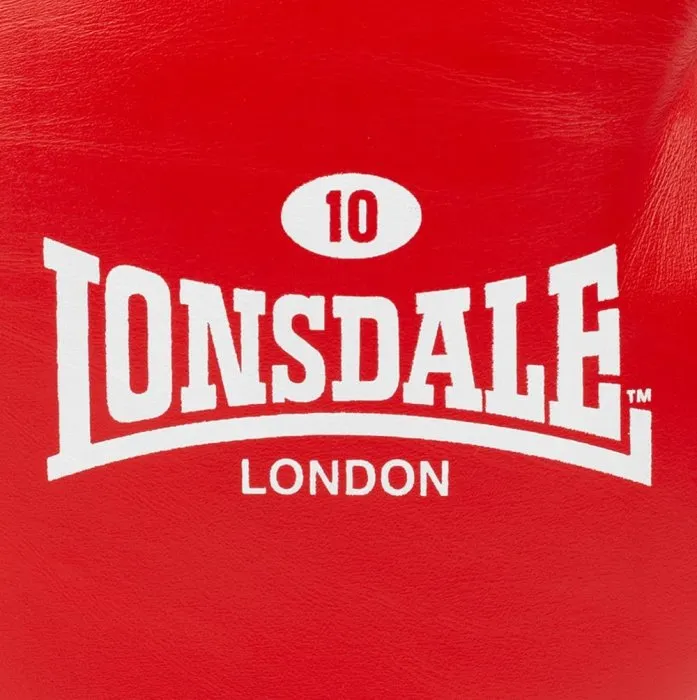 LONSDALE Wettkampf Boxhandschuhe PROBOUT - Rot